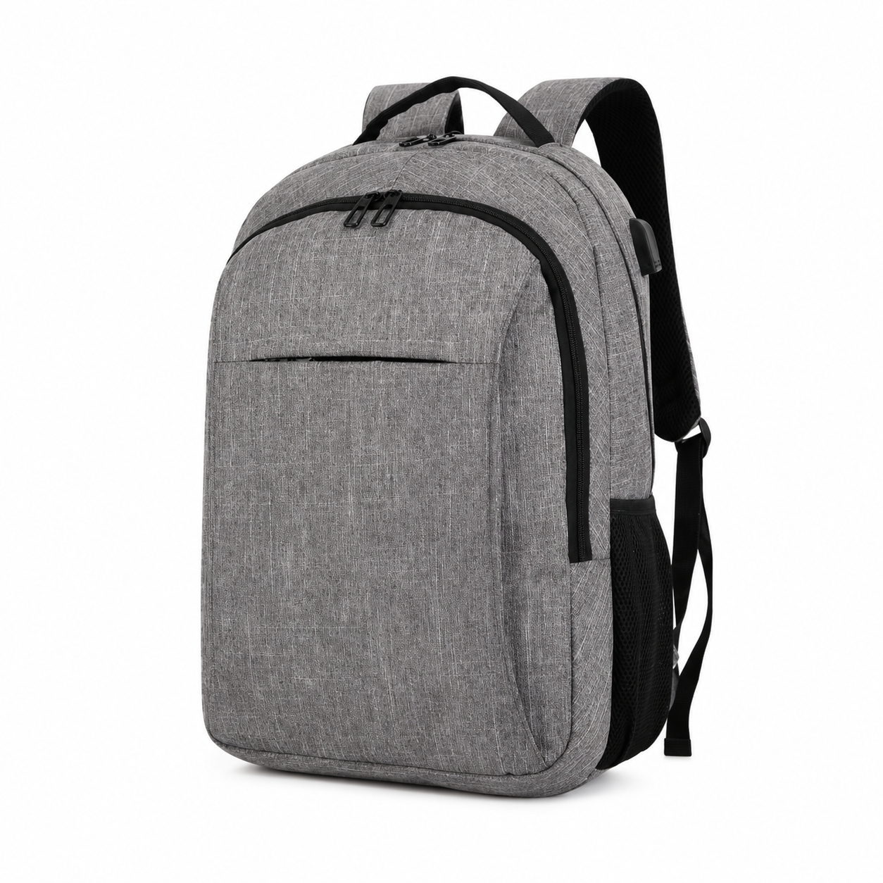 Business Travel Backpack With USB Charging Interface And Laptop Compartment