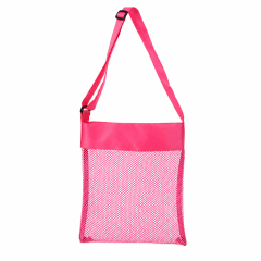 Children's Mesh Beach Bag with Toy Storage Compartment