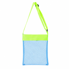 Children's Mesh Beach Bag with Toy Storage Compartment