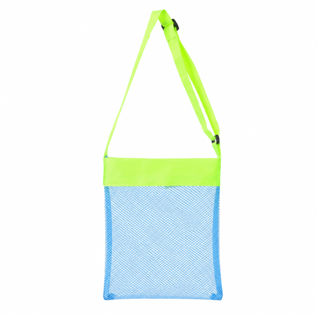 Children's Mesh Beach Bag with Toy Storage Compartment