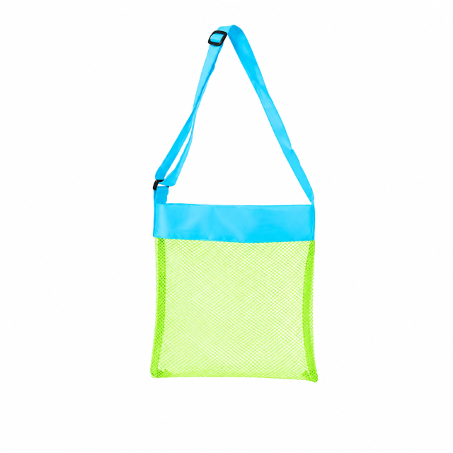 Children's Mesh Beach Bag with Toy Storage Compartment