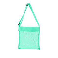 Children's Mesh Beach Bag with Toy Storage Compartment