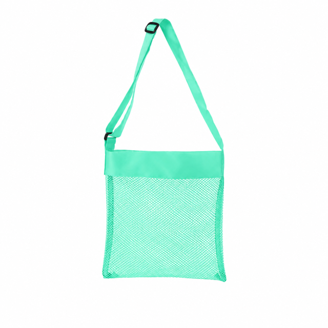 Children's Mesh Beach Bag with Toy Storage Compartment