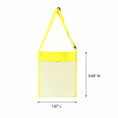Children's Mesh Beach Bag with Toy Storage Compartment