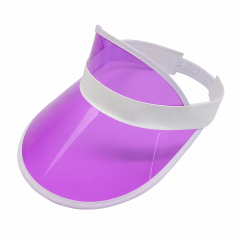 Clear PVC Retro Sun Visor Hat