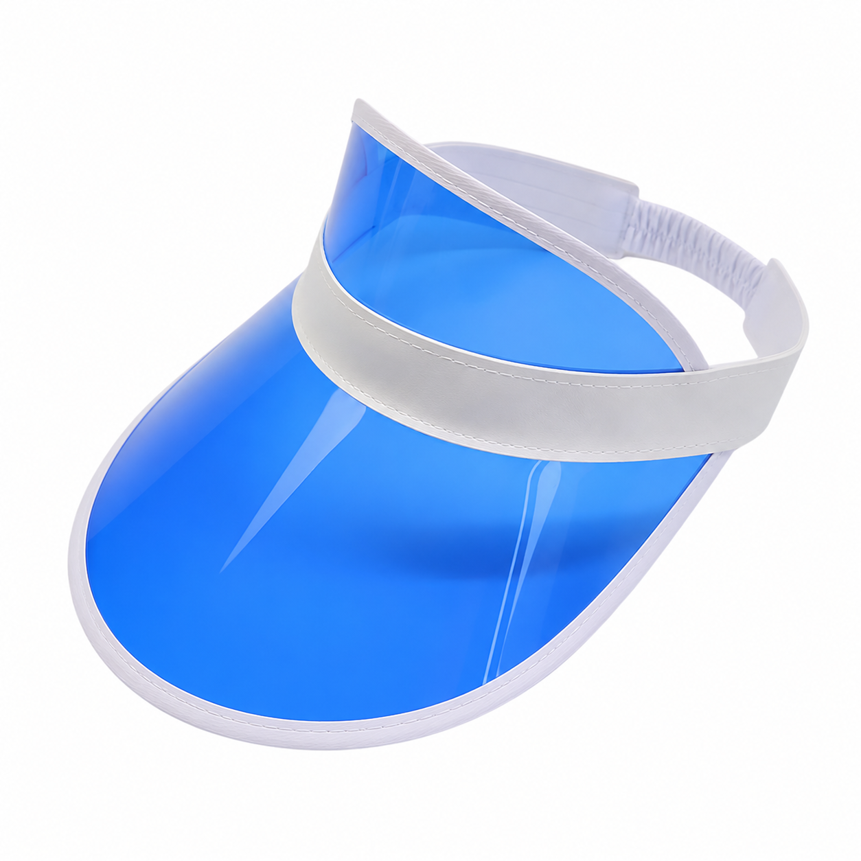 Clear PVC Retro Sun Visor Hat