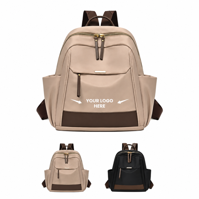 Compact Nylon Mini Backpack for Women
