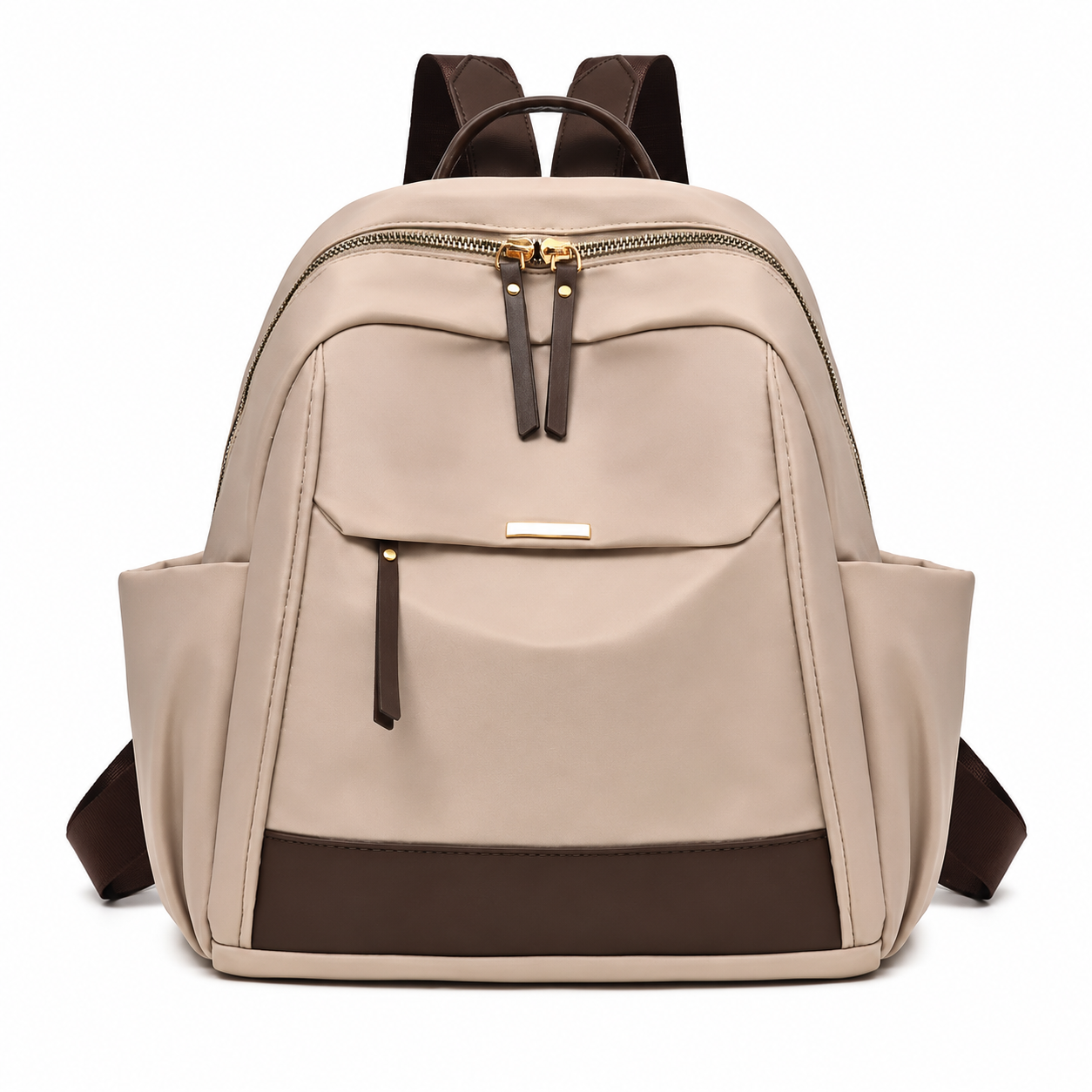 Compact Nylon Mini Backpack for Women