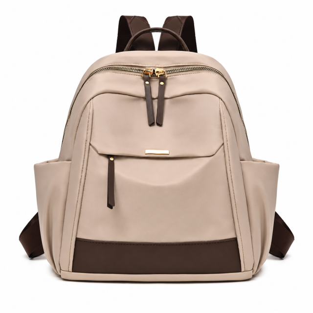 Compact Nylon Mini Backpack for Women