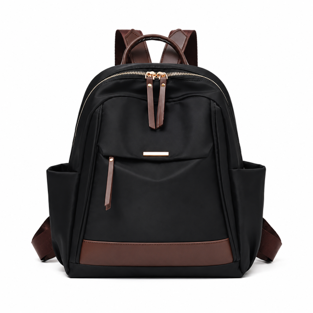 Compact Nylon Mini Backpack for Women