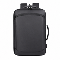Compact Waterproof Oxford Travel Laptop Backpack with USB Charging Port