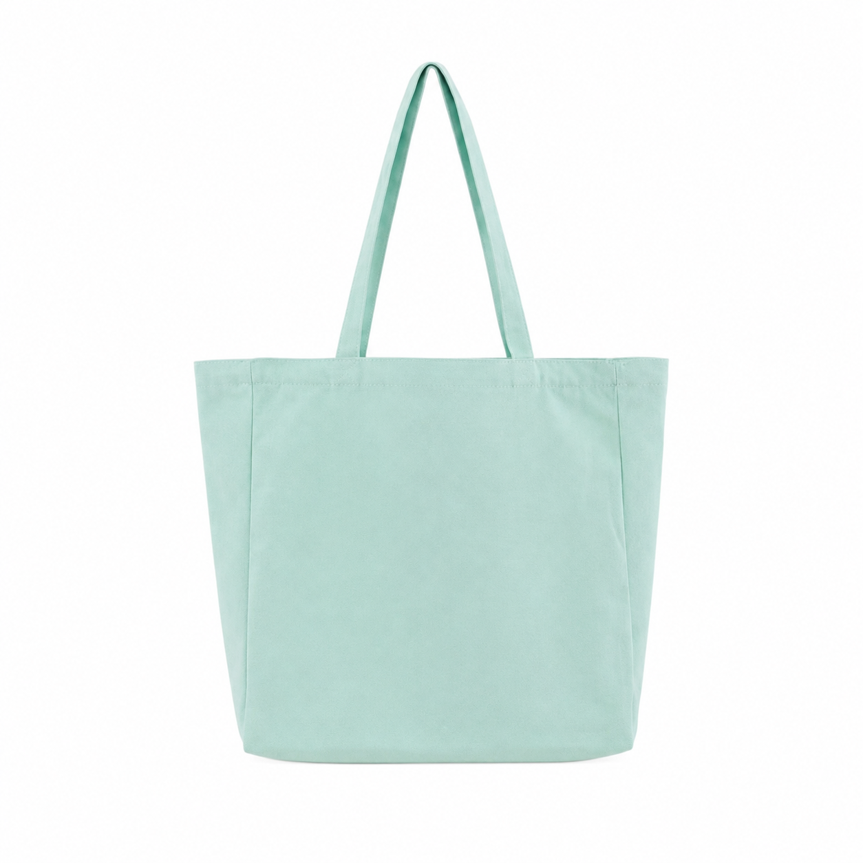 Custom Cotton Canvas Tote Bag with Reinforced Handles for Shopping & Promotional Events