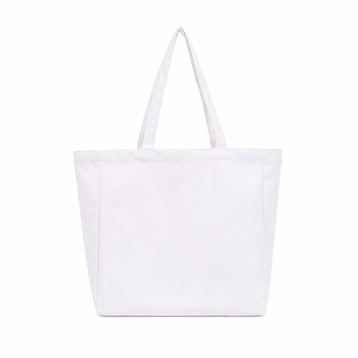 Custom Cotton Canvas Tote Bag with Reinforced Handles for Shopping & Promotional Events
