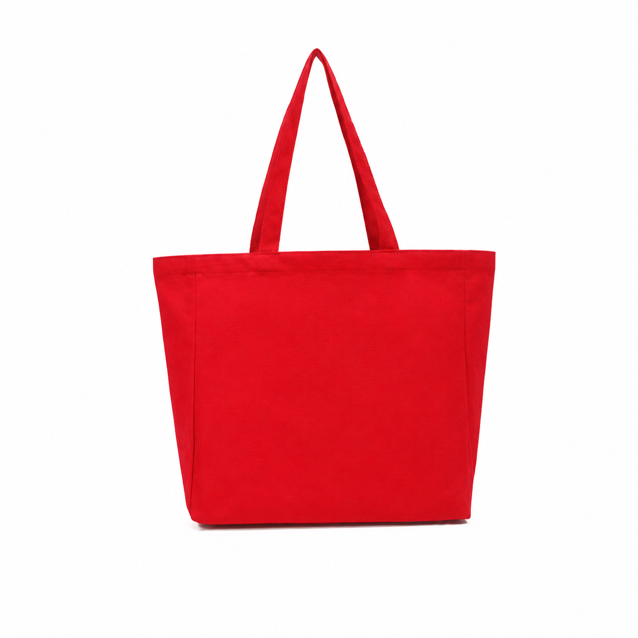 Custom Cotton Canvas Tote Bag with Reinforced Handles for Shopping & Promotional Events