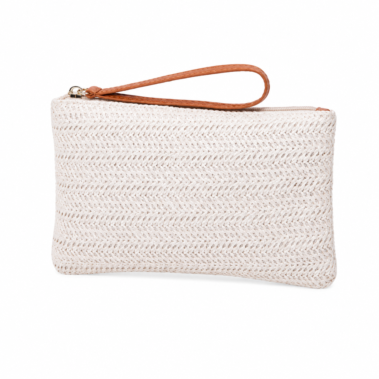 Custom Embroidered Straw Woven Handbag with Personalized Bohemian Style