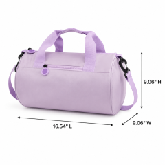Cylindrical Outdoor Sports Duffel Bag With Spacious Storage