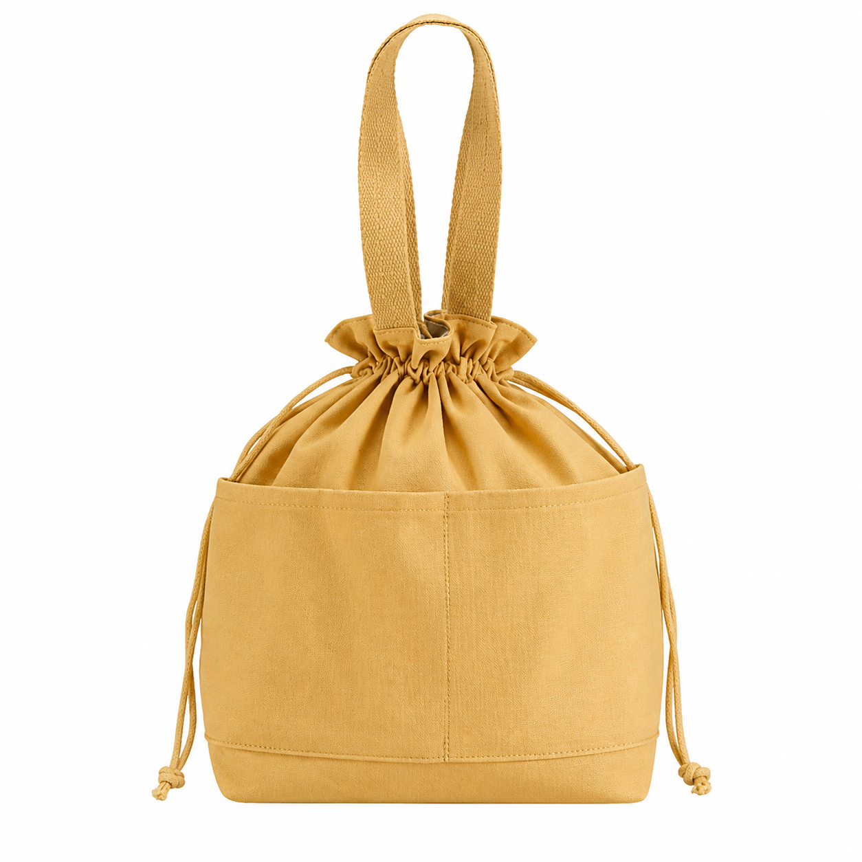 Drawstring Canvas Lunch Bag