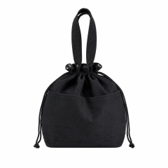 Drawstring Canvas Lunch Bag