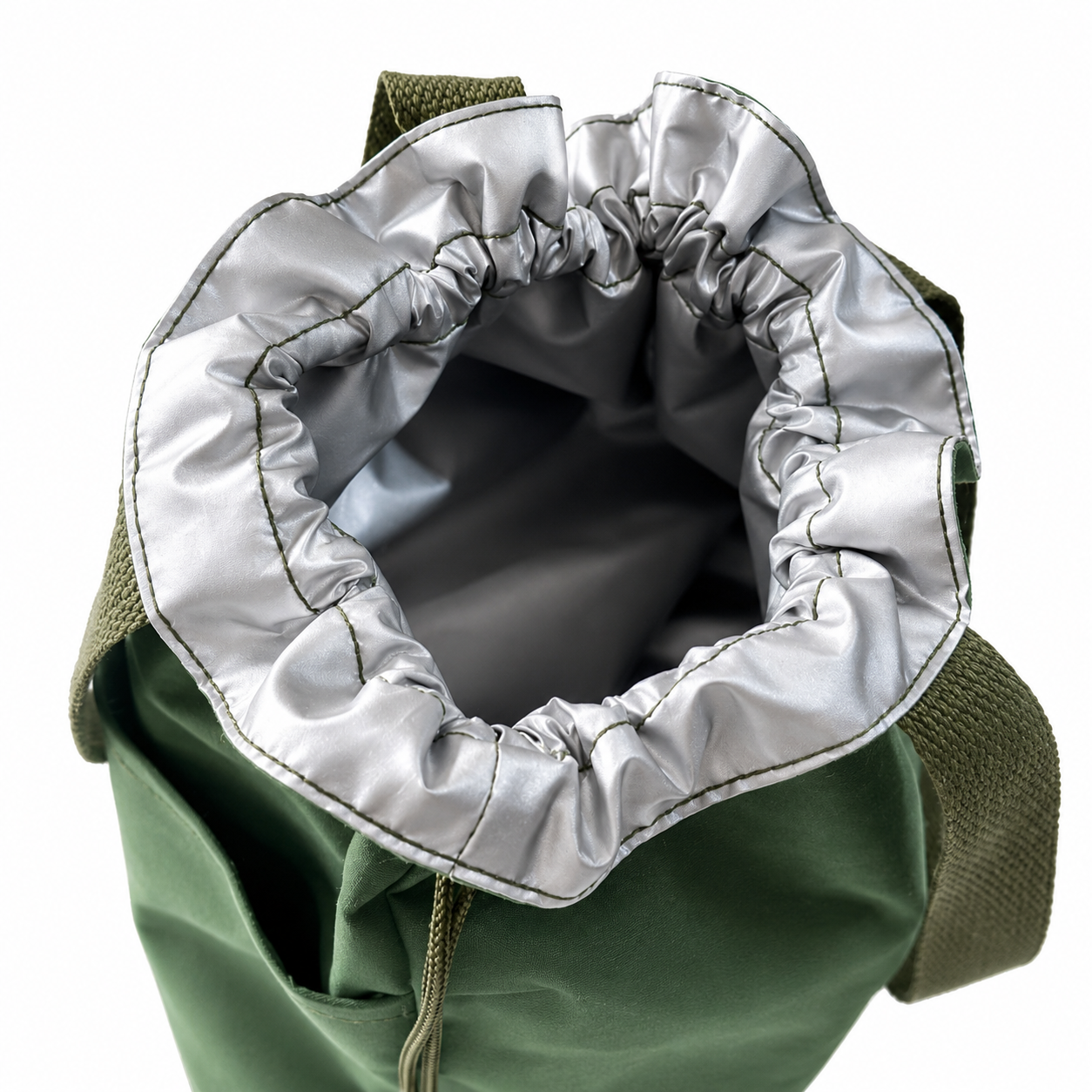 Drawstring Canvas Lunch Bag