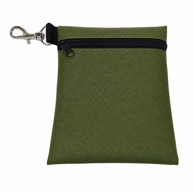 Durable Nylon Golf Ditty Pouch With Clip Attachment