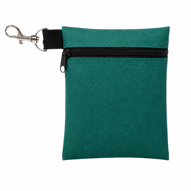 Durable Nylon Golf Ditty Pouch With Clip Attachment