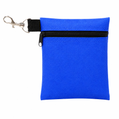 Durable Nylon Golf Ditty Pouch With Clip Attachment
