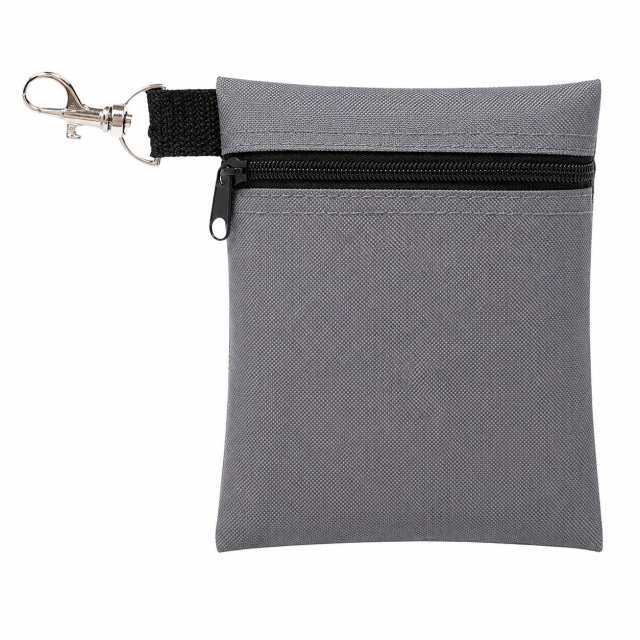Durable Nylon Golf Ditty Pouch With Clip Attachment