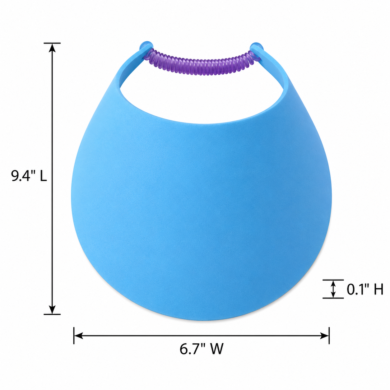 EVA Foam Adjustable Sun Visor Hat