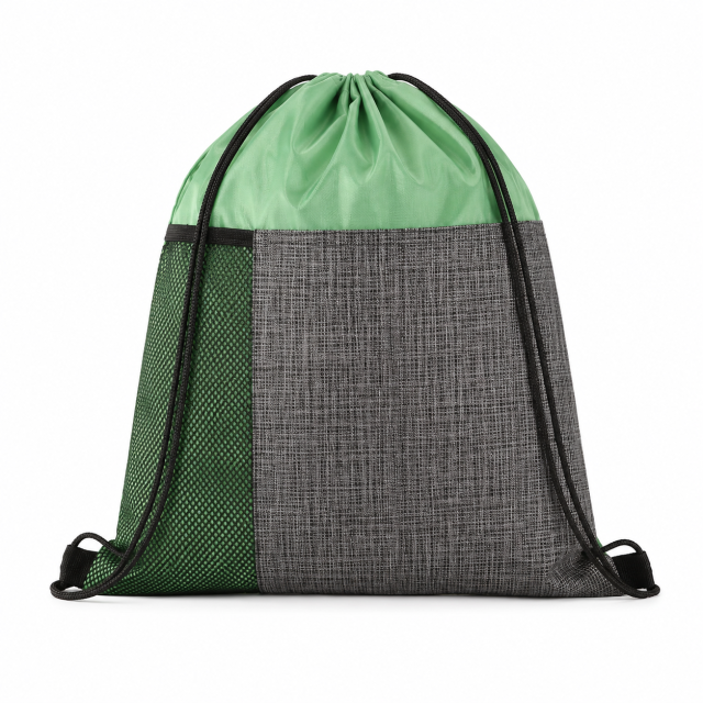 Eco-Friendly RPET Mesh Drawstring Gym Sack Bag