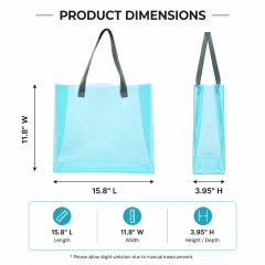 Eco Friendly Recyclable PVC Tote Bag