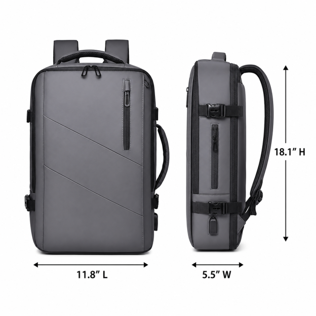 Expandable Oversized Travel Backpack