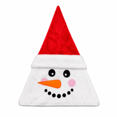 Festive Plush Snowman Christmas Hat