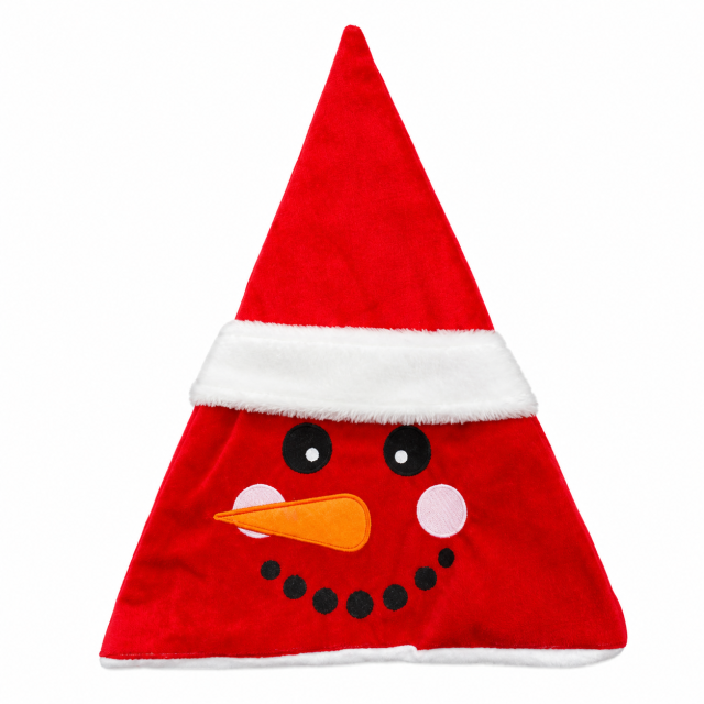 Festive Plush Snowman Christmas Hat
