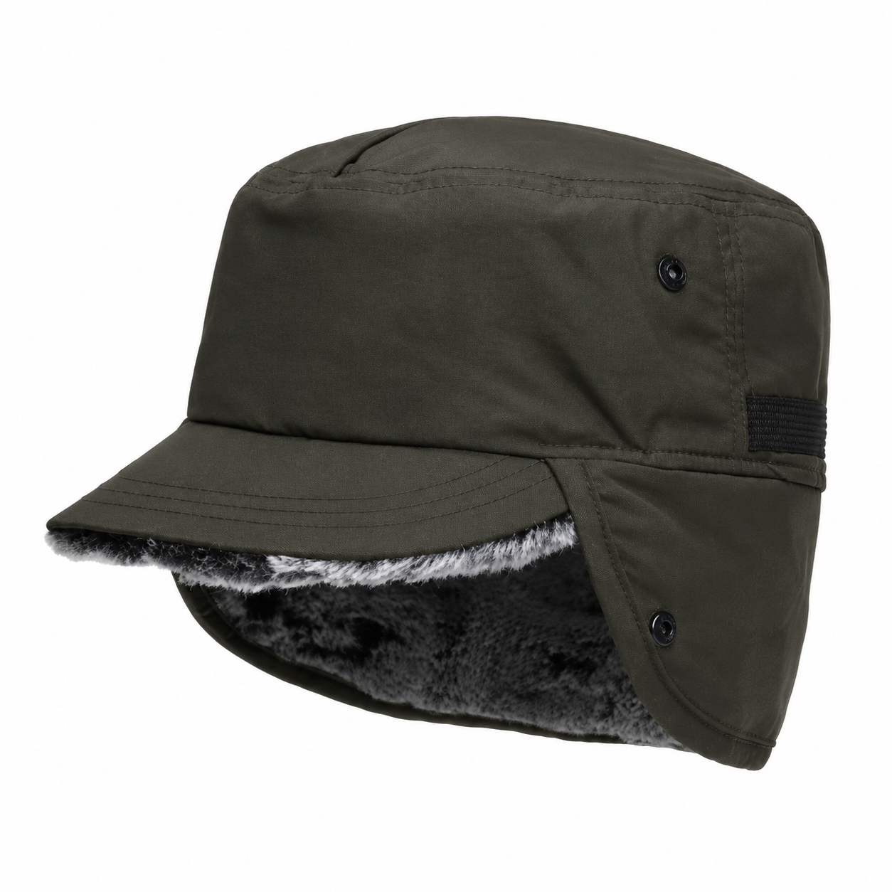 Fleece Warm Winter Duckbill Ear Flap Hat