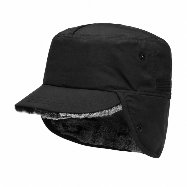 Fleece Warm Winter Duckbill Ear Flap Hat