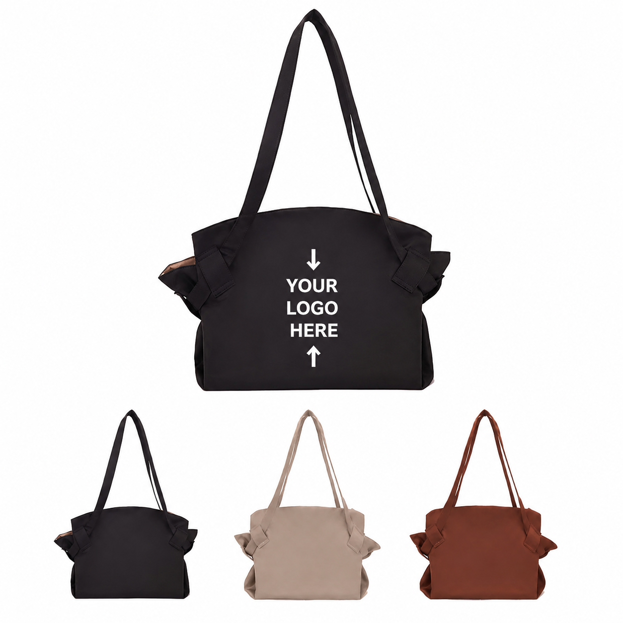 Foldable Jumbo Tote Bag with Spacious Capacity for Shopping and Travel