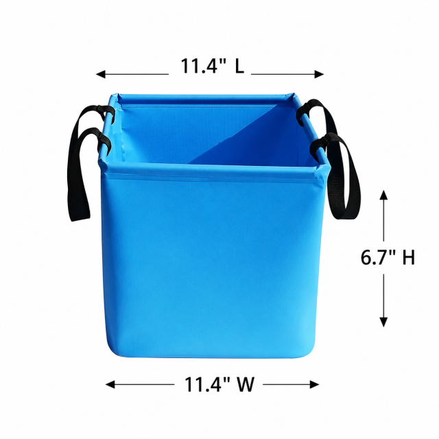 Foldable Waterproof PVC Fishing Tackle Bag