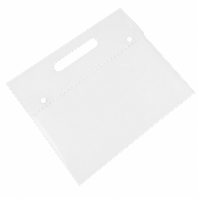 Frosted PP Plastic Snap File Bag