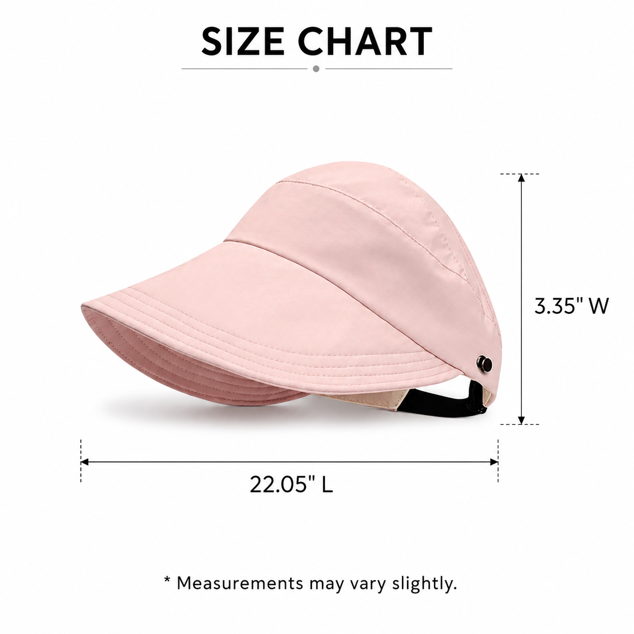 Half Air Top Adjustable Sunshade Hat