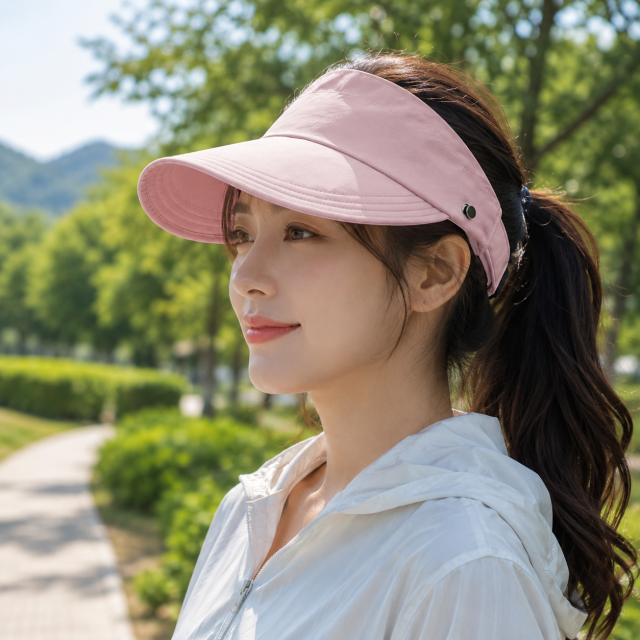 Half Air Top Adjustable Sunshade Hat