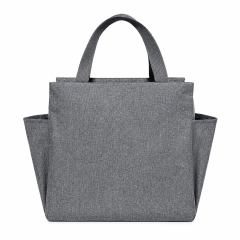 Handheld Double Pocket Insulated Lunch Bag