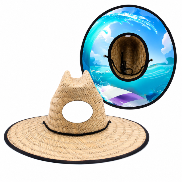 Handmade Hollow Beach Sun Straw Hat