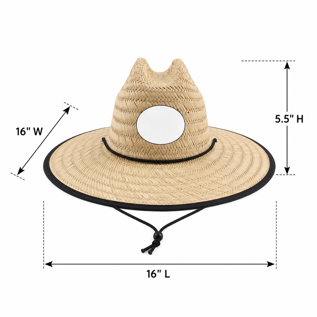 Handmade Hollow Beach Sun Straw Hat