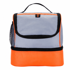 Insulated Dual Compartment Food and Beverage Bag