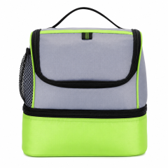 Insulated Dual Compartment Food and Beverage Bag
