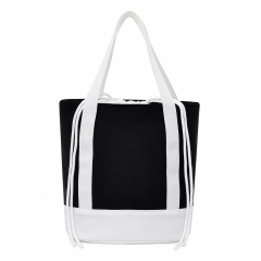Insulated Lunch Bag With Color Block Design