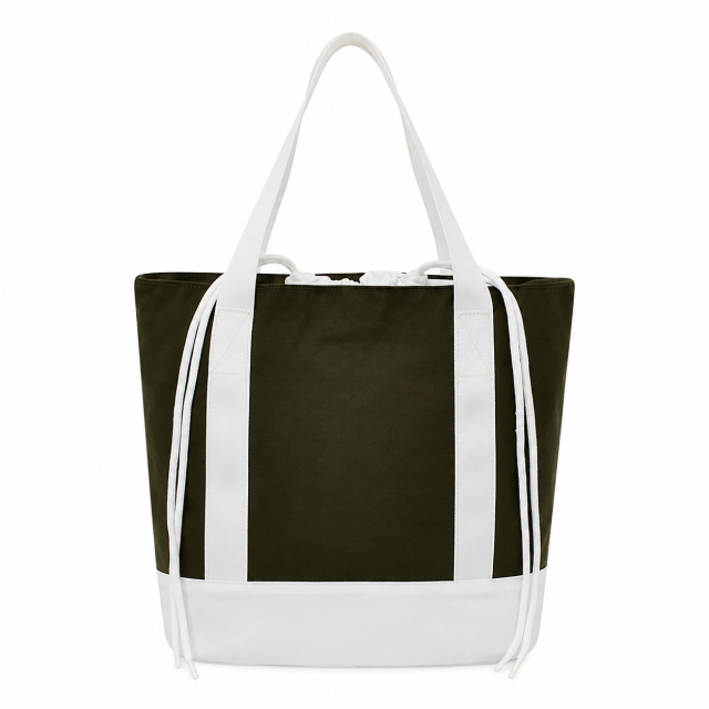 Insulated Lunch Bag With Color Block Design