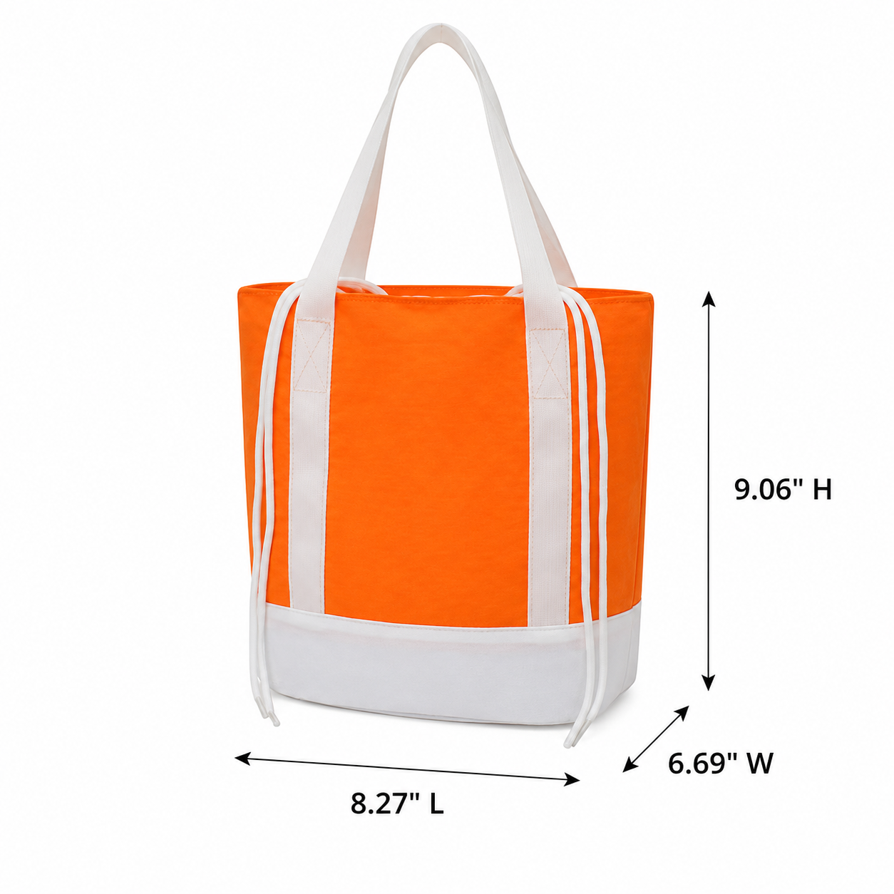 Insulated Lunch Bag With Color Block Design