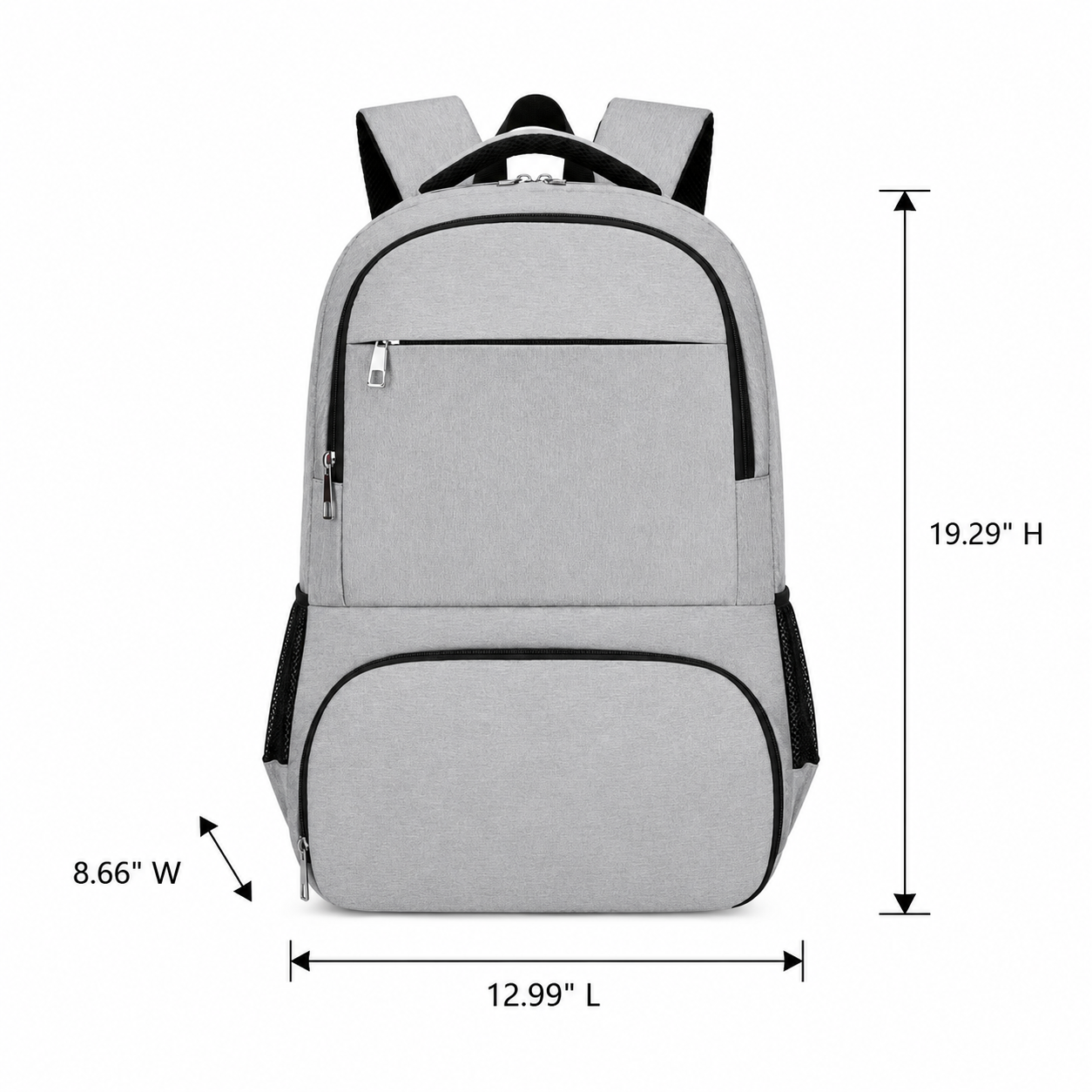 Intelligent Insulated Multi-Compartment USB Backpack