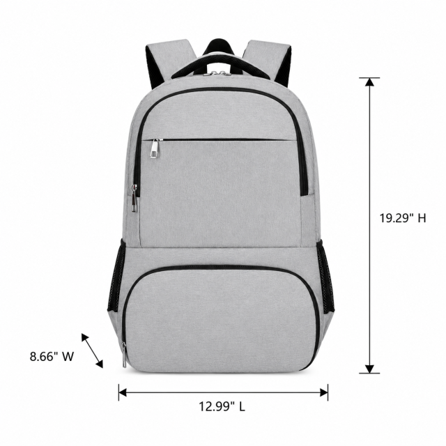 Intelligent Insulated Multi-Compartment USB Backpack